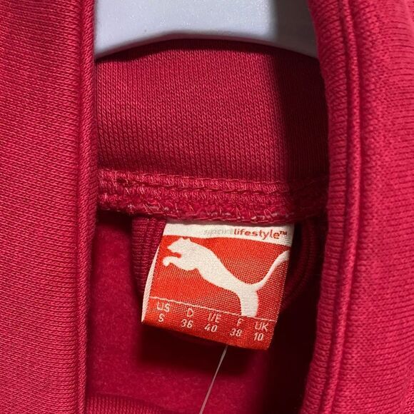 Puma | Size Small Cerise-Blackberry Cordial Zip-Up Fleece‎ Jacket – NWT - Picture 2 of 13